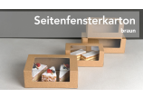 Seitenfensterkarton braun