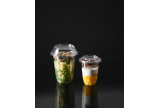 Feinkostbecher aus rPET ELEGANCE & Deckel