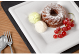 Teller aus Bagasse eckig