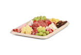 Servierplatte aus Bagasse