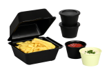 platzsparend stapelbare Becher eignen sich bestens für den Transport von frischen Saucen, Guacamole, Mayonnaise, Ketchup oder Kräuterdip