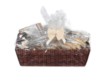 ideal auch zum Verschließen von Präsenten oder Körben, die in Geschenkfolie eingepackt werden