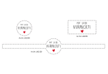 Etiketten mit dem Motiv «mit Liebe verpackt» finden Sie in unserem Web-Shop in 3 Ausführungen – zum Verzieren und Verschließen