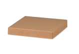 Deckel zu Geschenkschachtel 250×250×30 mm, natur
