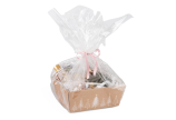 PP-Folie zum Einpacken der Geschenkkörbe finden Sie unter www.rausch-packaging.de