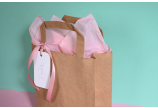 Tragetasche aus Kraftpapier