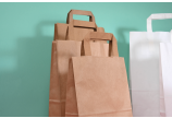 Tragetasche aus Kraftpapier