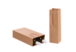 für 1 oder 2 Weinflaschen mit einem Füllvolumen von 0,75 / 1 Liter geeignet
