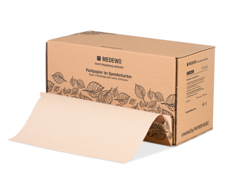 Packpapier im Spenderkarton