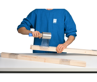 Mini-Stretchfolie RECYCLING, 17-23 µm 100 mm x 150 lfm