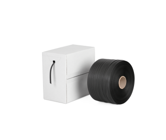 PP-Umreifungsband Kleinrolle im Spenderkarton