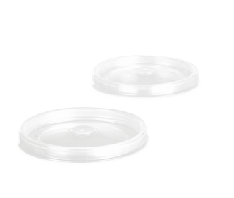 Deckel aus PP zu Pappbecher/Suppenbecher 