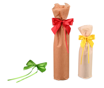 Schleife aus Recyclingmaterial