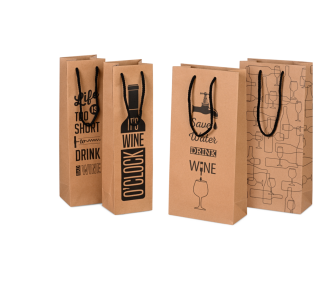 Flaschentragetasche WINE
