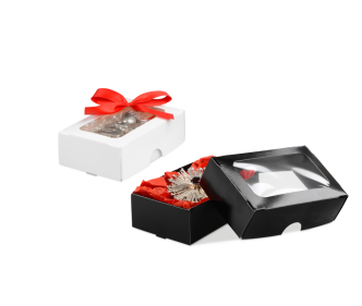Mini-Geschenkbox mit Sichtfenster
