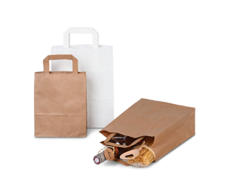 Tragetasche aus Kraftpapier