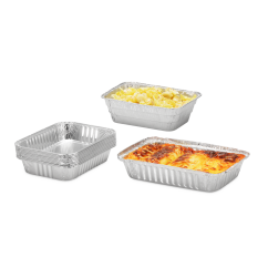 Schale rechteckig aus Alu