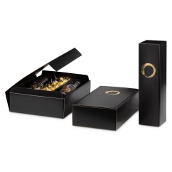 Flaschen-Geschenkkarton MODERN ART