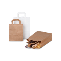 Tragetasche aus Kraftpapier