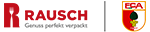 RAUSCH Packaging und FC Augsburg Logo