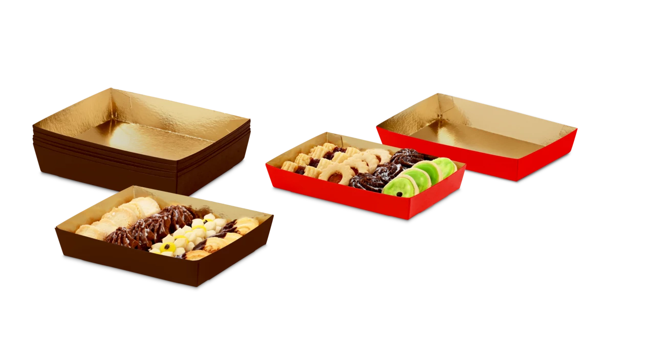 Gebäckschale konisch, glatt