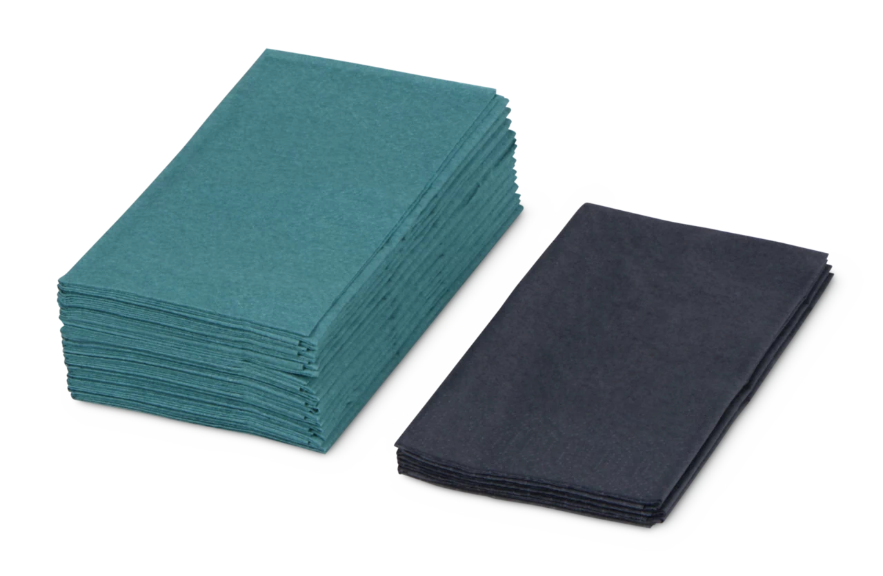 1000 Tissue Servietten – 33x33cm, 3-lagig, 1/8 Falz, Farbauswahl, Von Pro DP