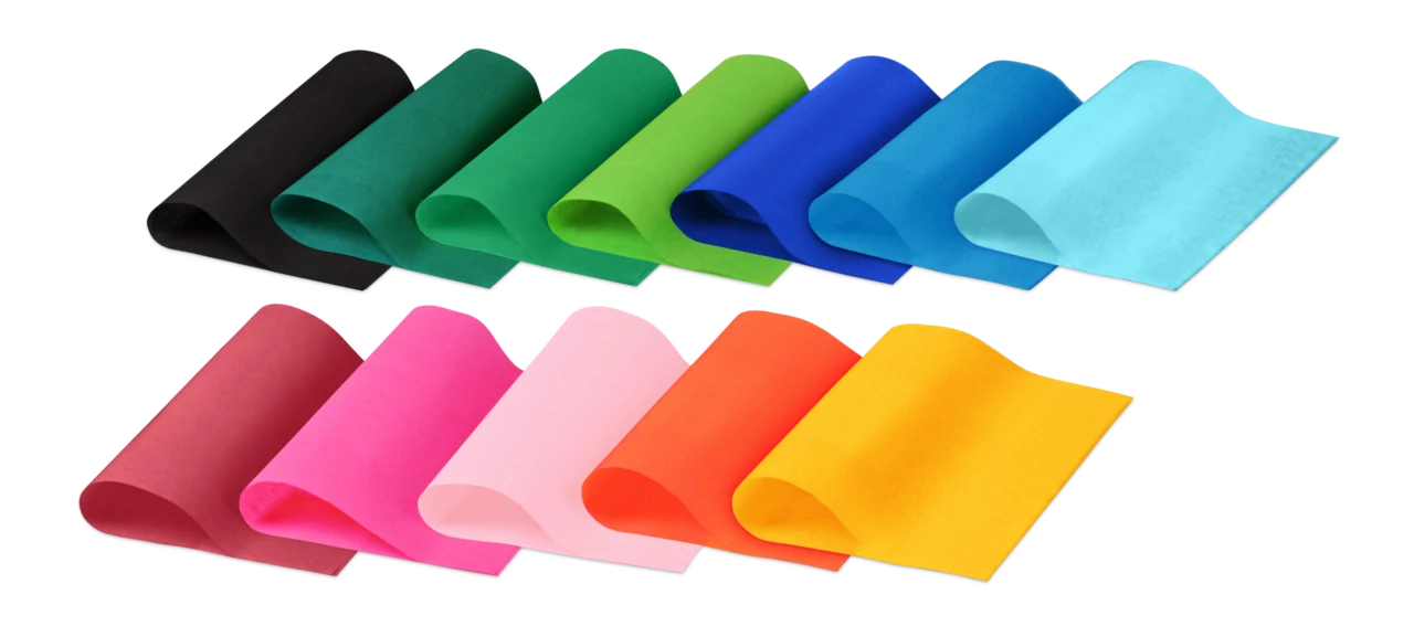 Seidenpapier farbig