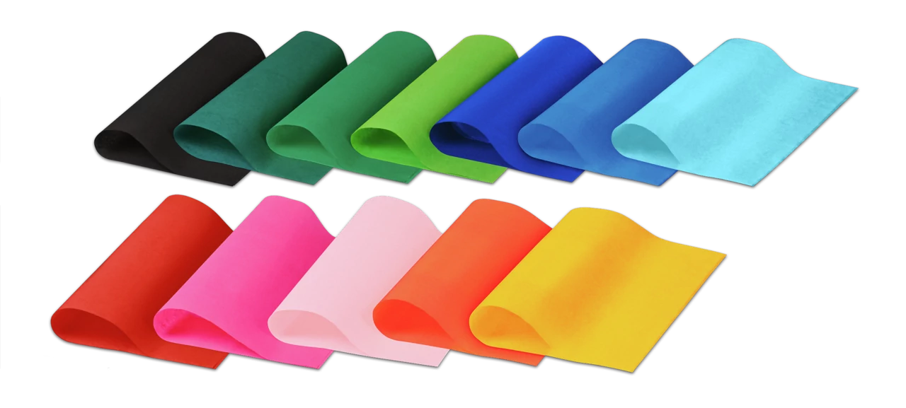 Seidenpapier farbig