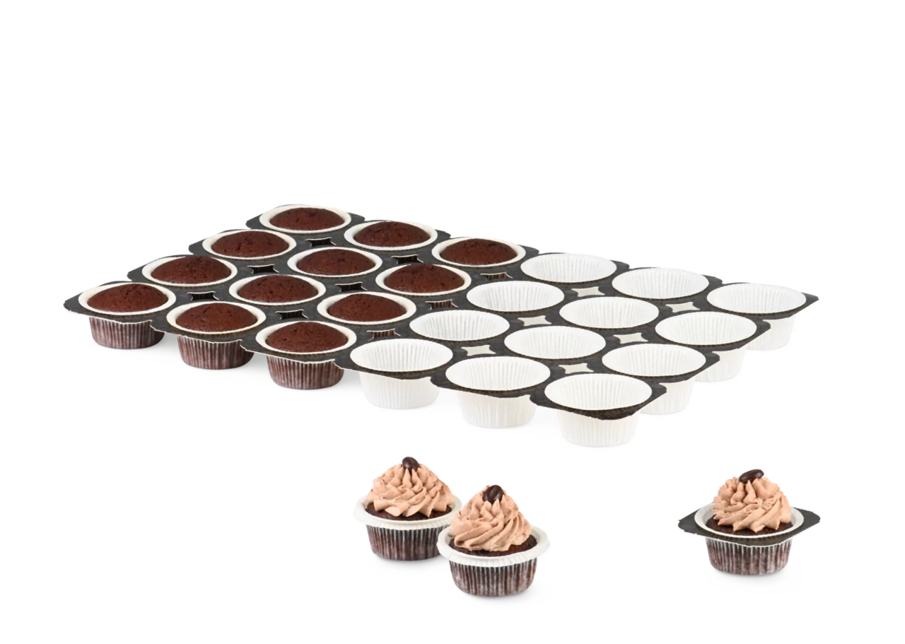 Muffin-Tray mit 24 Cups