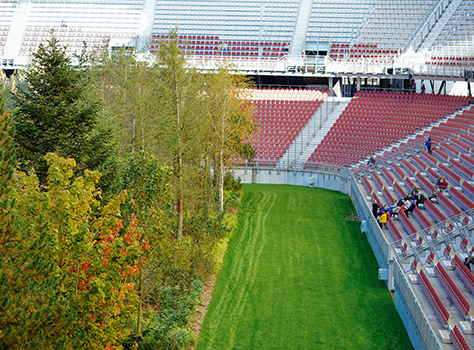Nachhaltiges Stadion