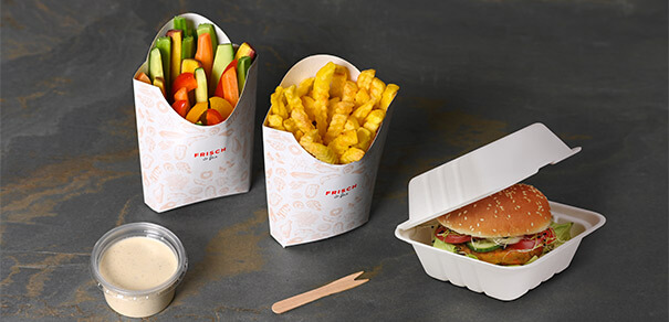 Pommesbox mit Zubehör