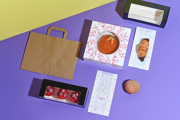 Verpackungen für Kuchen, Torten und Feingebäck