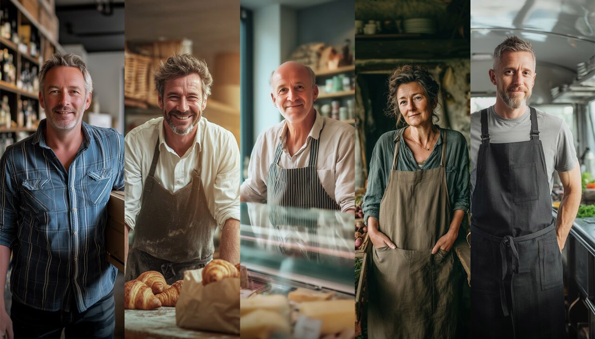 Profis aus dem Lebensmittelhandwerk
