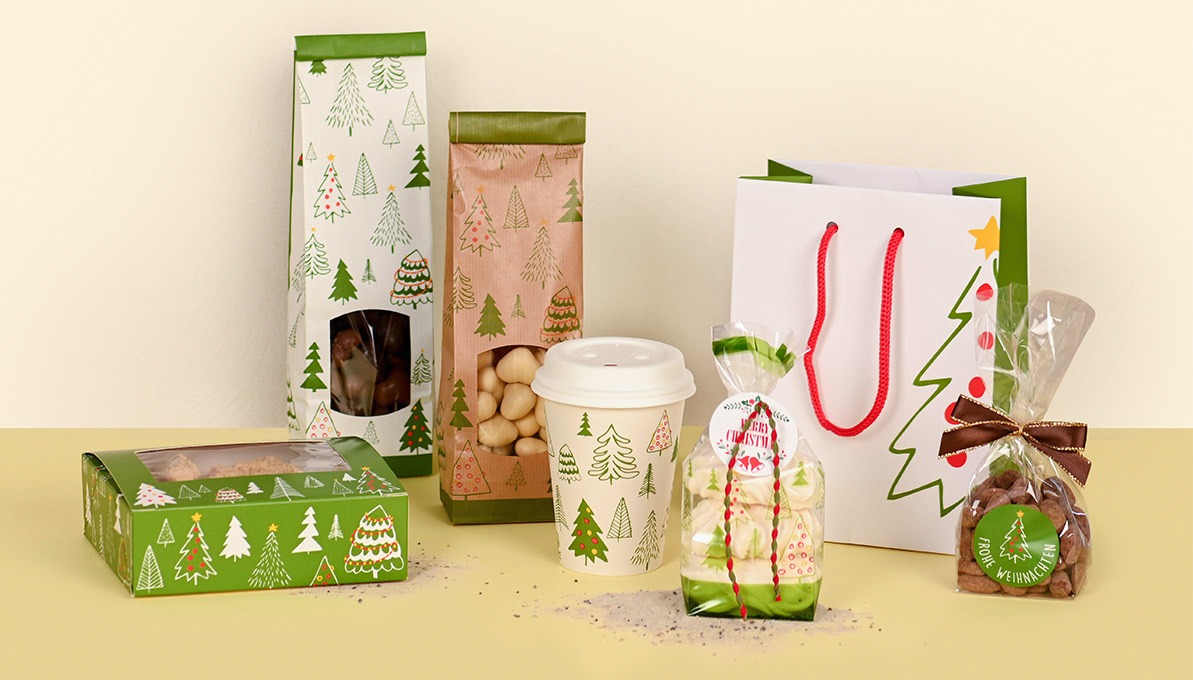 Aktion zu Verpackungen der Linie WALDWEIHNACHT