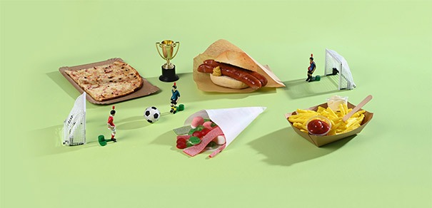 To-go-Verpackungen für Stadion Catering