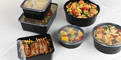 Mehrwegverpackungen mit Deckel