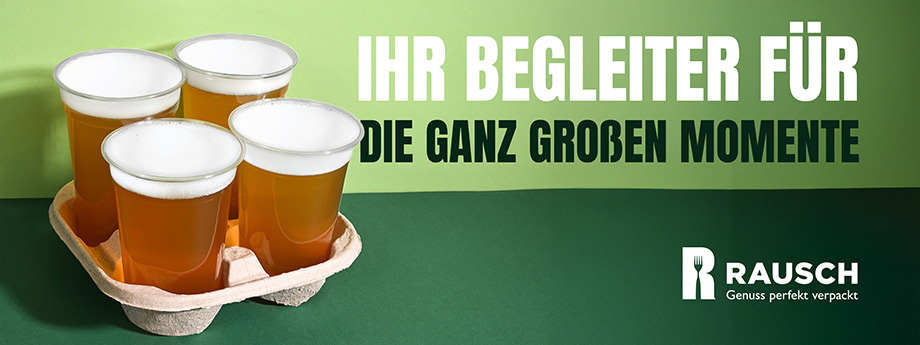 Stadion Becher von RAUSCH Packaging