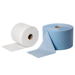 Putzrollen, Reinigungstücher, Spender