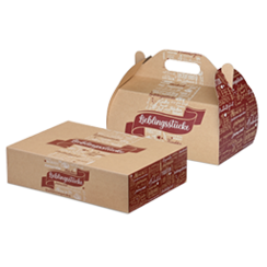 Verpackungen aus Recyclingpapier